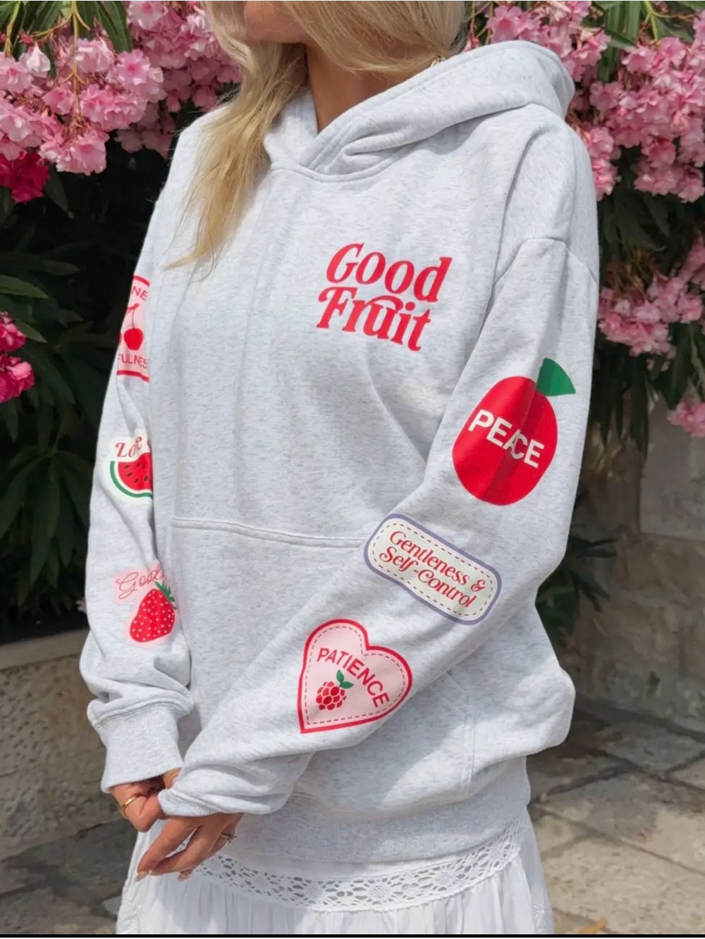 Elevated Faith. Good Fruit Graphic Hoodie - 'Good Fruit' All sizes available.